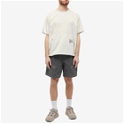 And Wander Men's Pertex Wind T-Shirt in Off White