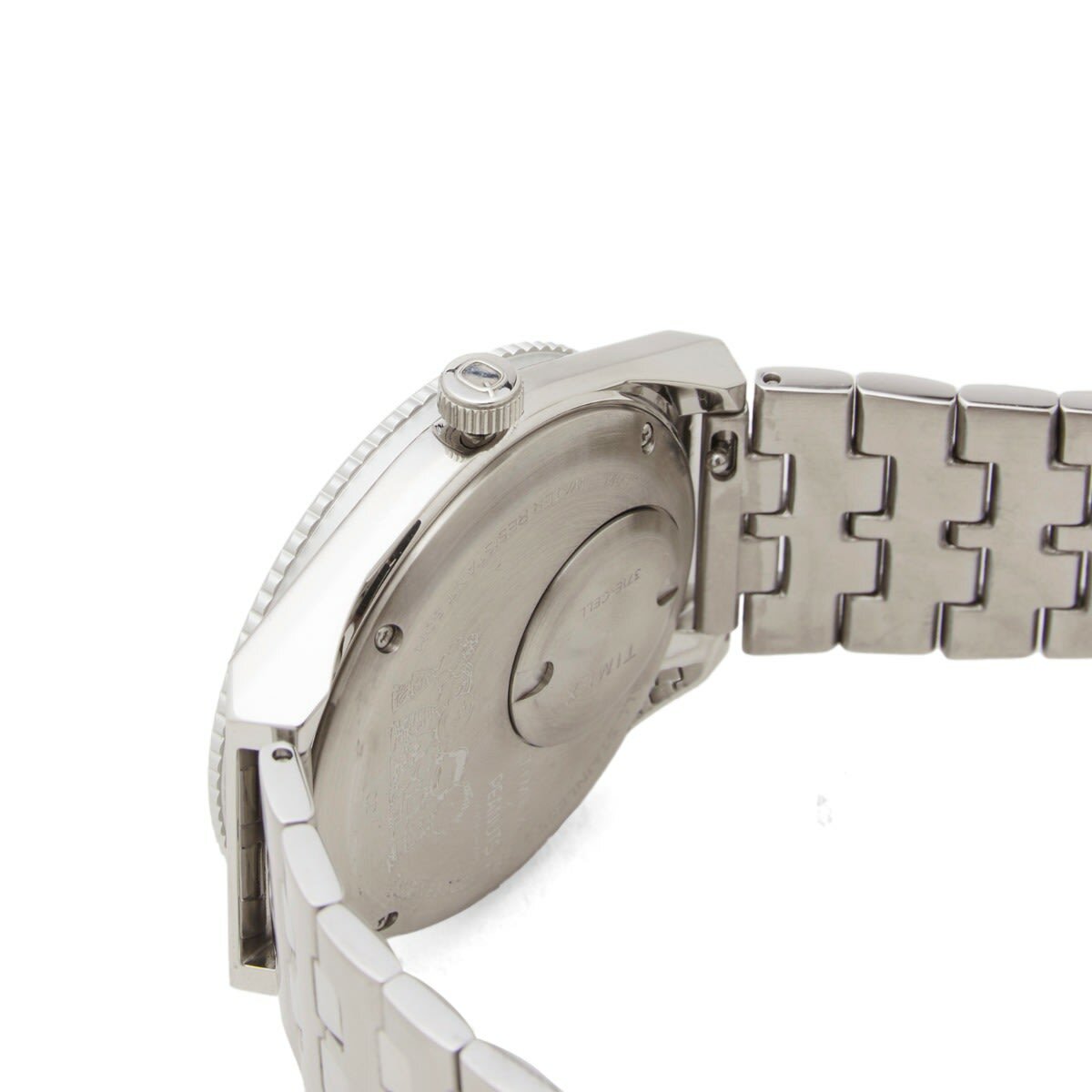 Timex x Peanuts Q GMT Watch in Silver 