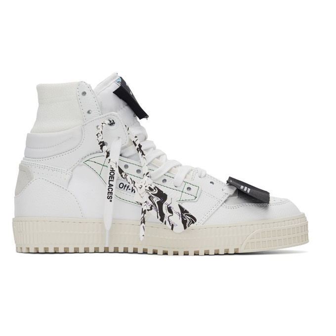 Photo: Off-White White Off Court 3.0 High-Top Sneakers