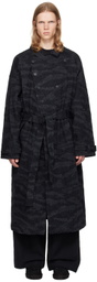 Jan-Jan Van Essche Black #31 Denim Coat