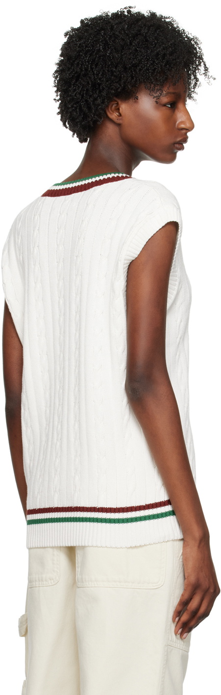 Palmes White James Vest