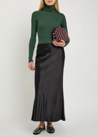 Gabriela Hearst Frei Silk Skirt Black