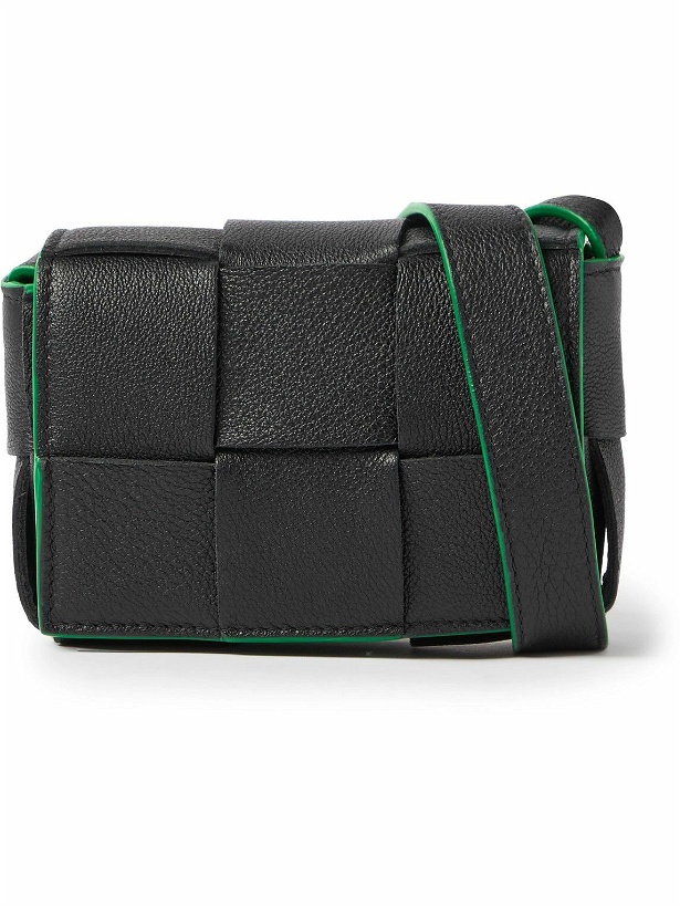 Photo: Bottega Veneta - Intrecciato Full-Grain Leather Messenger Bag