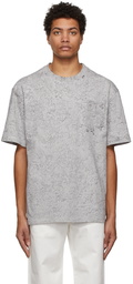 Feng Chen Wang Grey Hand Spray Paint T-Shirt