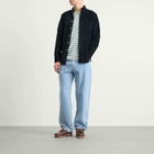Portuguese Flannel Men's Lobo Button Down Corduroy Shirt in Navy