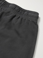 7 DAYS ACTIVE - Monday Tapered Logo-Print Cotton-Jersey Sweatpants - Gray