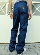 Sky High Farm Workwear Double Denim Knee Work Pants