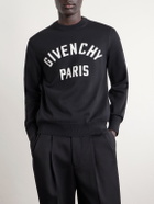 Givenchy - Knitted Cotton-Blend Sweater - Black