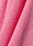 Hunza G - Pink Seersucker Dress, Dress, Nylon, One Size, Square-Neck, Hand Wash, Hunza G Dress