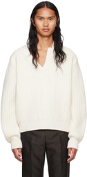 System Off-White Structured Collar Sweater