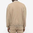 Represent Men's Blank Crew Sweat in Taupe