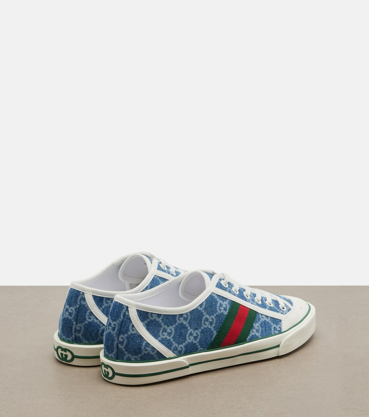 Gucci Gucci Tennis 1977 GG denim sneakers