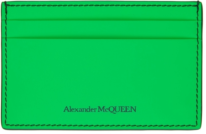 Photo: Alexander McQueen Green Scuba Card Holder