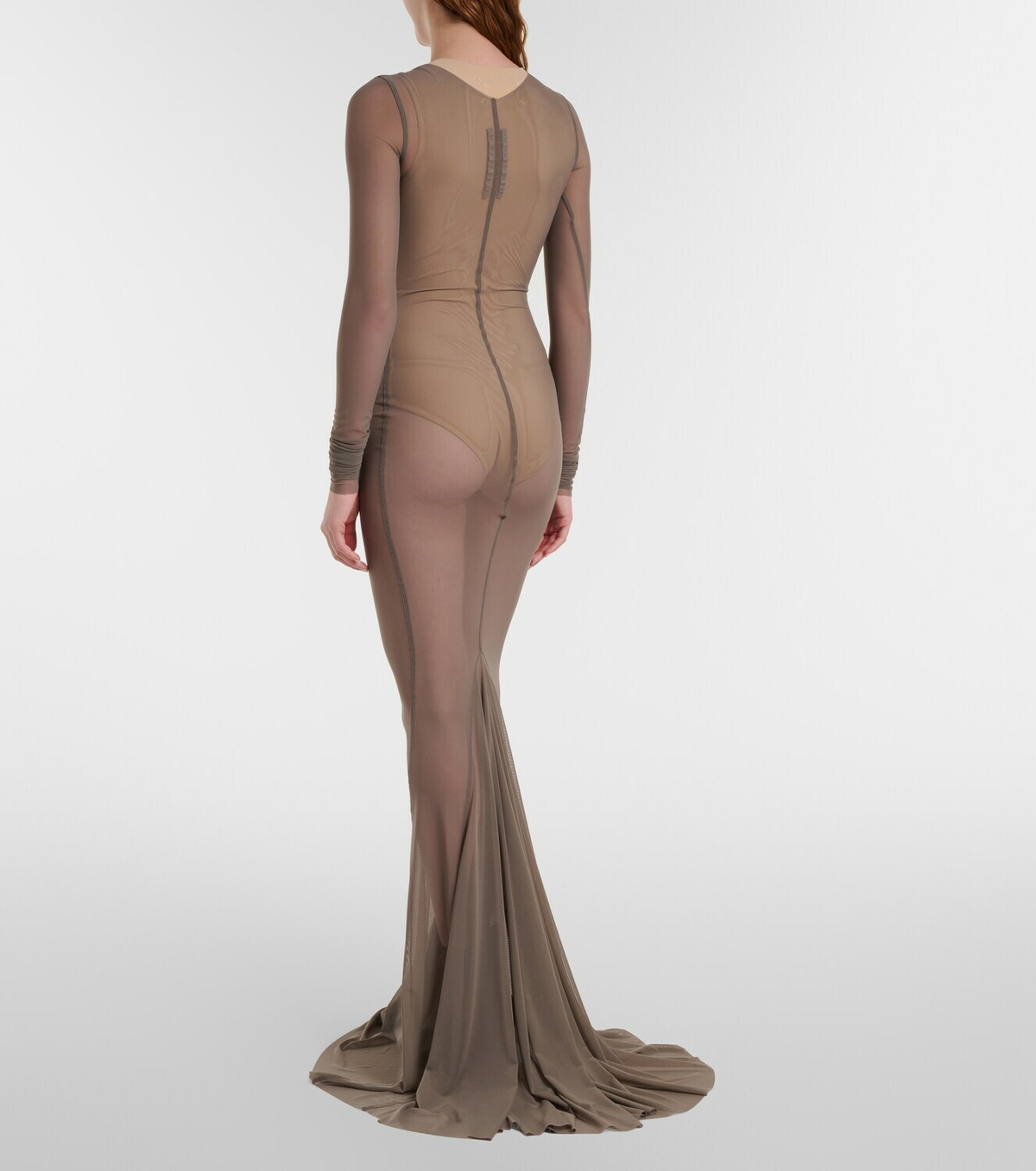Rick Owens Temple tulle gown