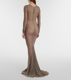 Rick Owens Temple tulle gown