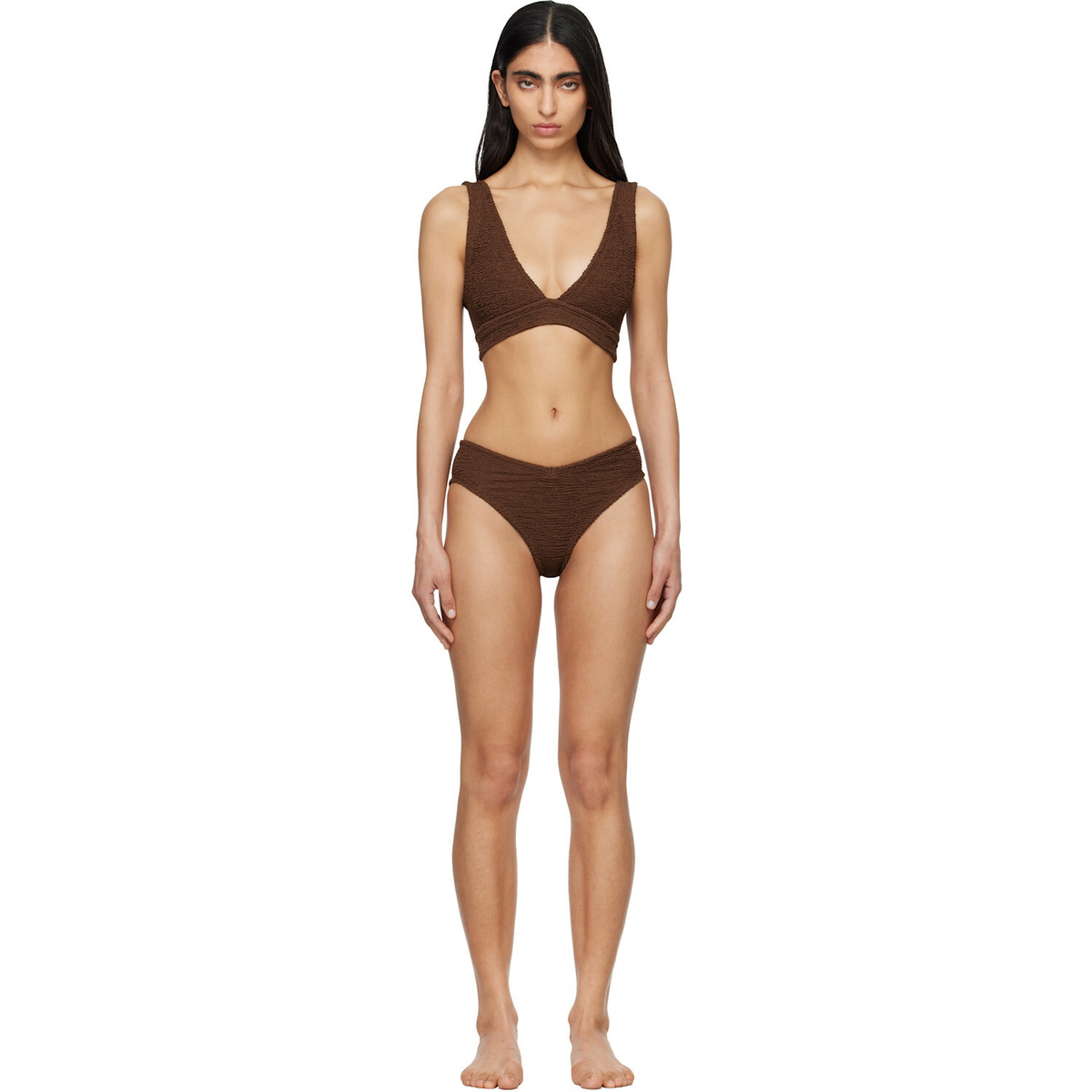 Hunza G Brown Angel Bikini