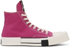 Rick Owens DRKSHDW Pink Converse Edition TURBODRK Chuck 70 Sneakers