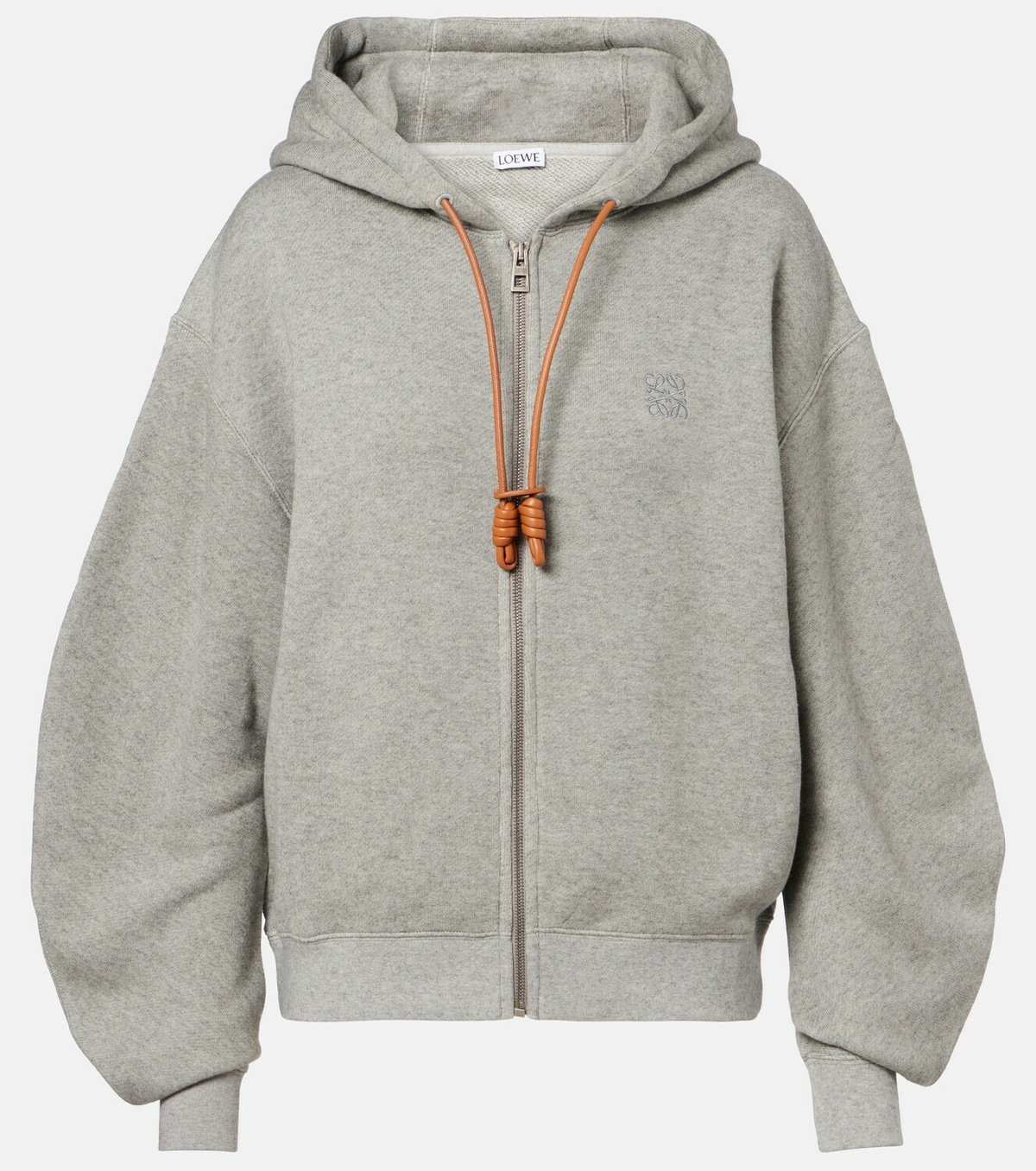 Loewe Flamenco cotton and cashmere hoodie