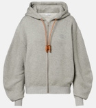 Loewe Flamenco cotton and cashmere hoodie