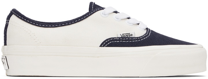 Photo: Vans Off-White & Navy Authentic Reissue 44 Sneakers