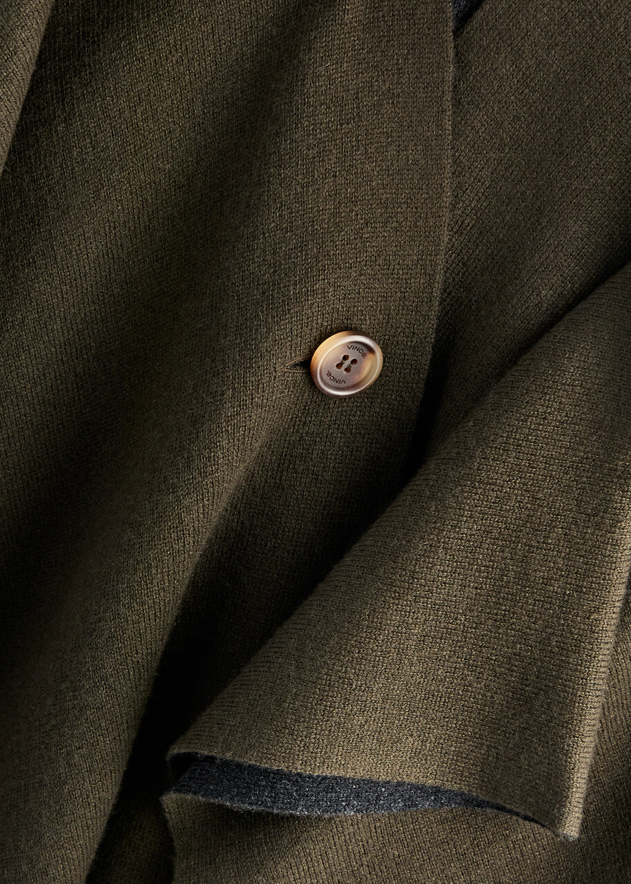 Vince Wool-blend Cape - Light Brown - One Size