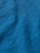 NUDIE JEANS - Roger Slub Organic Cotton-Jersey T-Shirt - Blue