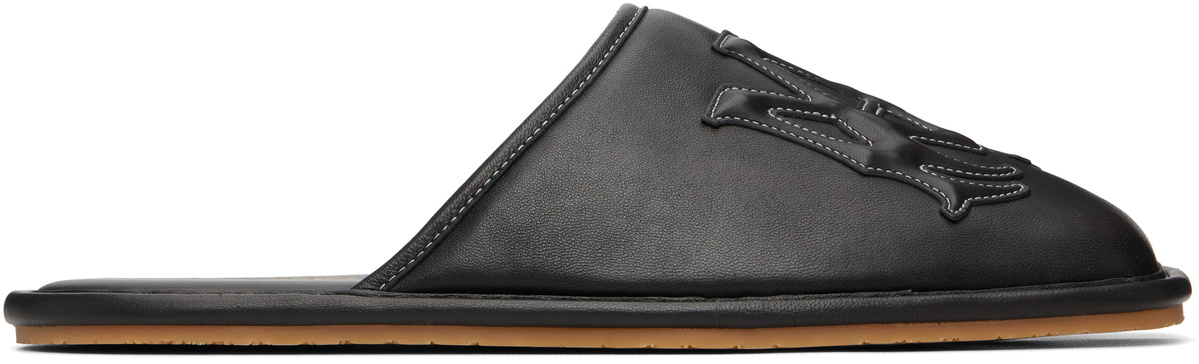 AMIRI Black MA Slippers