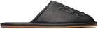 AMIRI Black MA Slippers