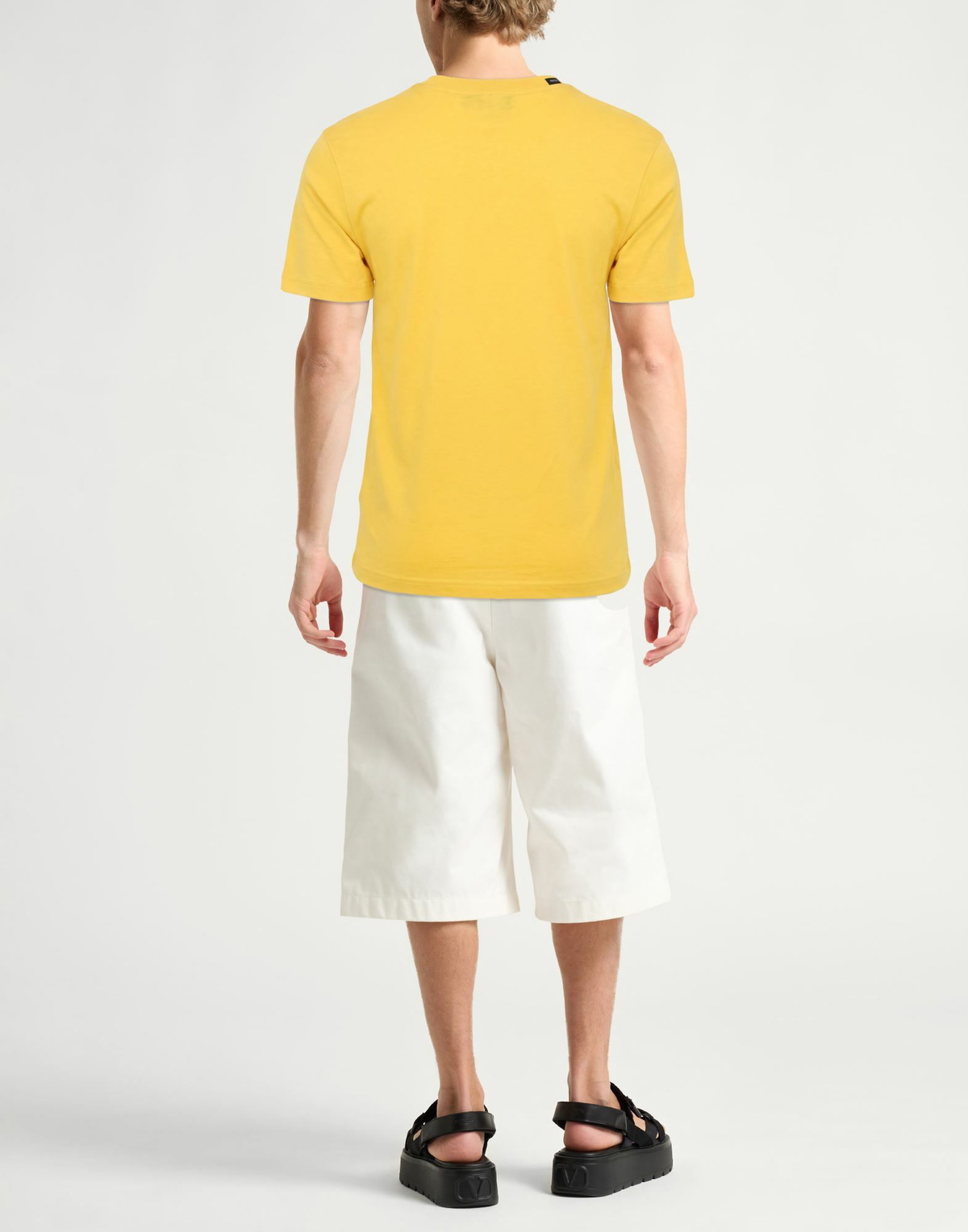 Dolce & gabbana Mens T-shirt in Yellow