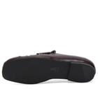 ALOHAS Women's Aven Rift Leather Loafers in Rift Burgundy