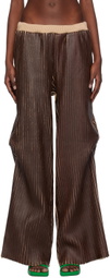 Stanley Raffington SSENSE Exclusive Brown Trousers