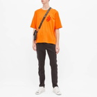 Moncler Men's Genius - 1 JW Anderson Duel Logo T-Shirt in Orange