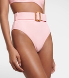 Alexandra Miro Floral high-rise bikini bottoms