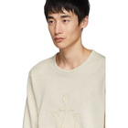 JW Anderson Beige Logo Sweatshirt