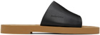 See by Chloé Black Essie Slide Mules