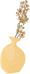 PROJECT 213A Yellow Flat Vase, 1.1 L