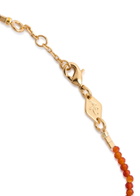Anni LU Maroon Harmony Beaded Charm Bracelet - One Size
