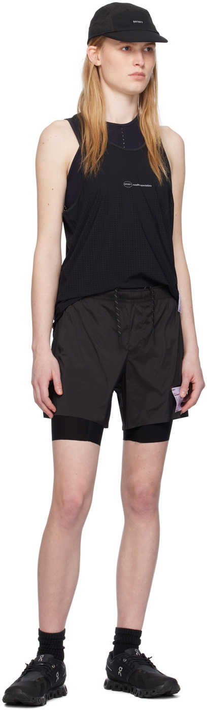 Satisfy Black 5 Shorts
