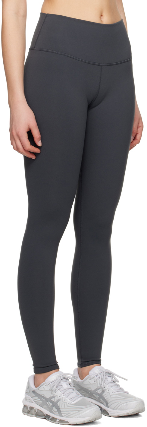 Gray Warm Airlift Leggings by Alo on Sale