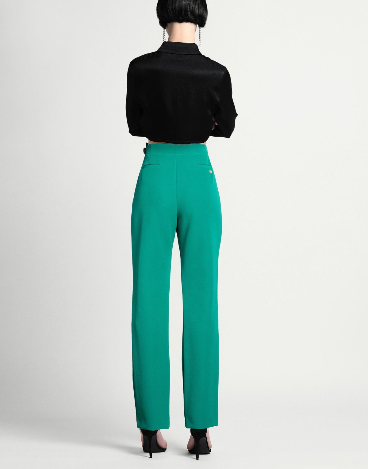 Just Cavalli Womens Pants Emerald in Green