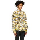 Versace Jeans Couture White Logo Baroque Shirt