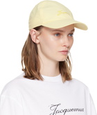 JACQUEMUS Yellow 'The Baluchon' Baseball Cap