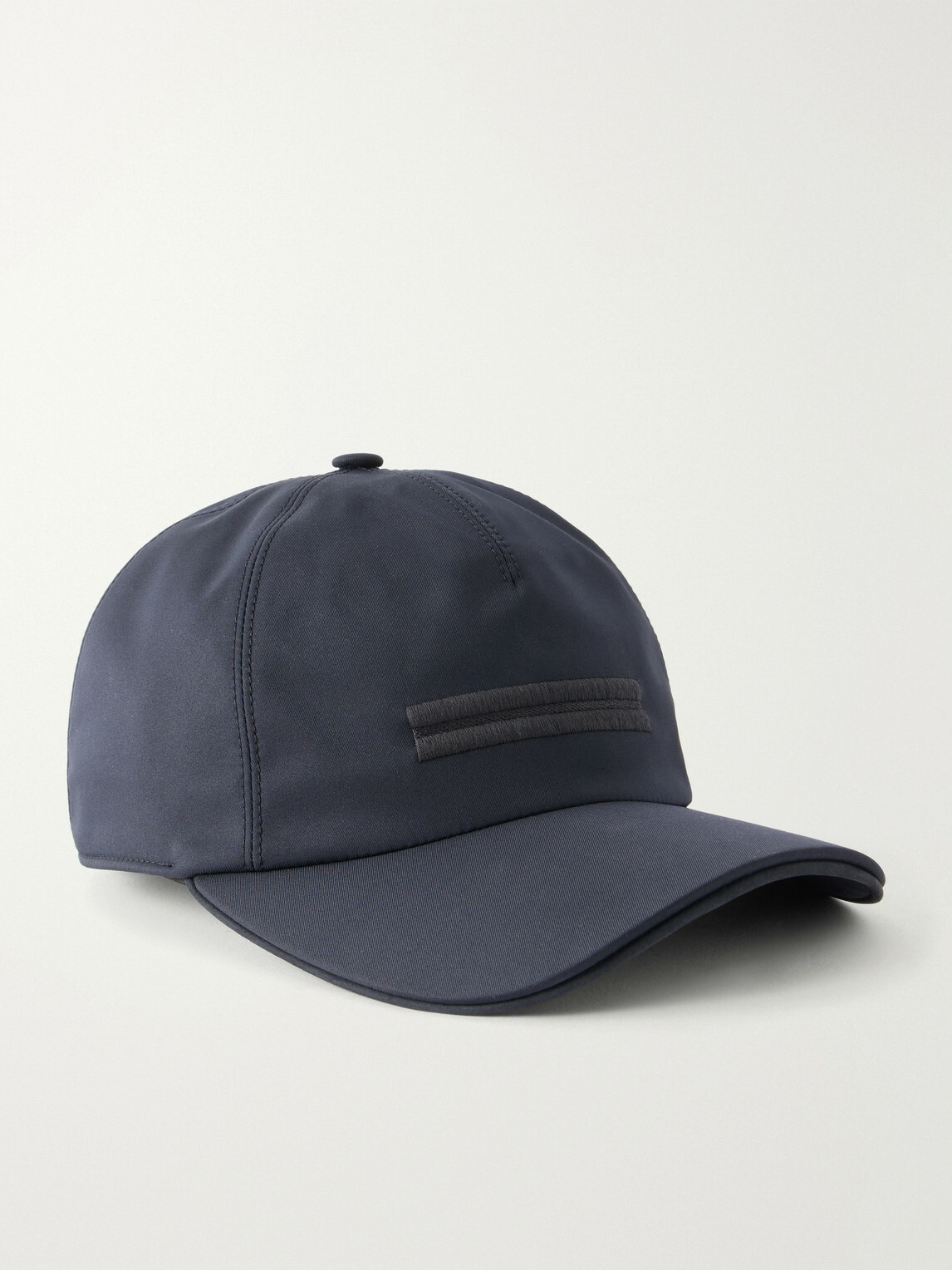 Zegna - Motorin Logo-Embellished Shell Cap - Blue