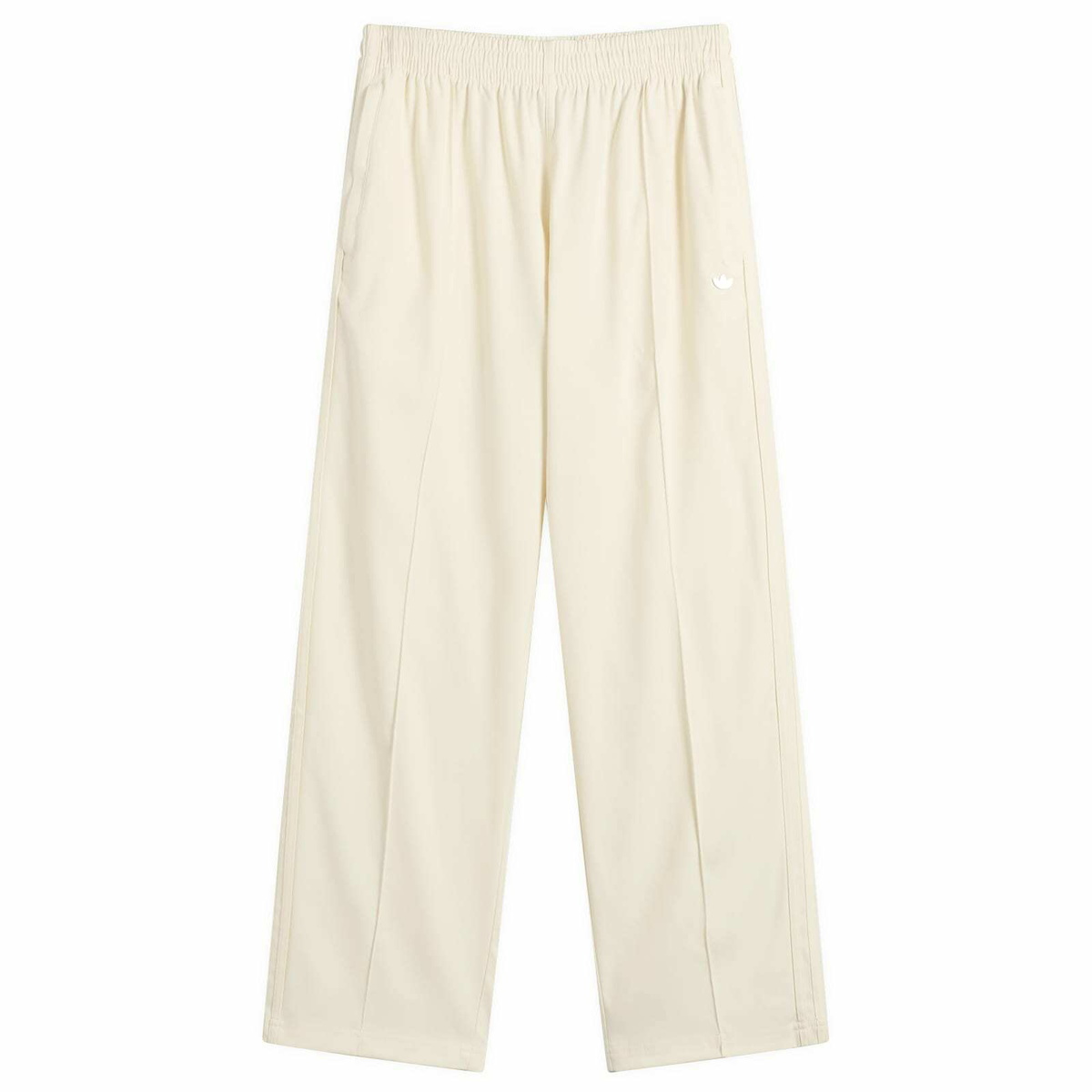 Adidas Men's Baggy Track Pant in Cream White