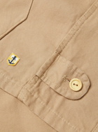 Armor Lux - Fisherman Cotton-Canvas Shirt Jacket - Neutrals