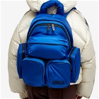 Moncler Women's Genius Small Backpack in Blue