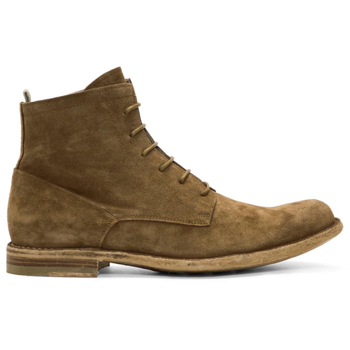 Photo: Officine Creative Tan Suede Ideal 19 Boots 