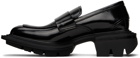 untitlab Black Reel Loafers