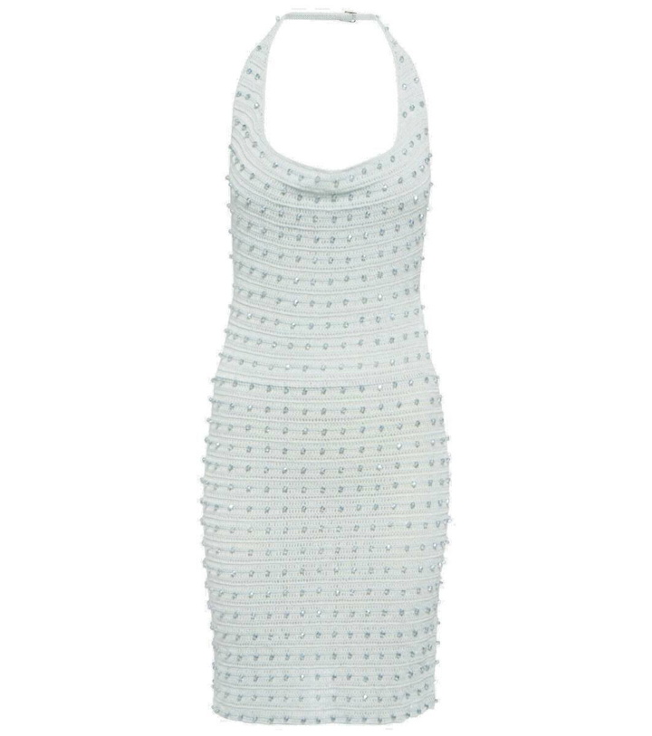 Photo: Aya Muse Dosa knitted halterneck minidress