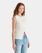 Steve Madden Wesley Top in White